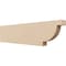 Ekena Millwork 2in. W x 6in. H x 24in. L Alpine Woodgrain TimberThane Rafter Tail, Primed Tan RFTUR02X06X24ALPRCPR - alternate 1